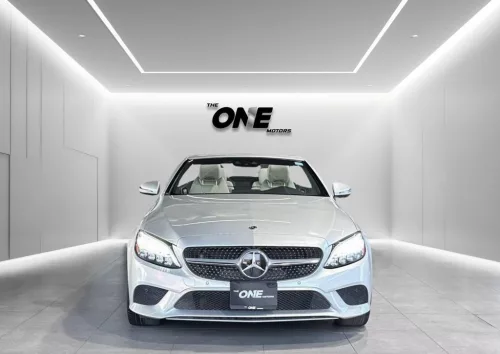 Mercedes-Benz C300 Convertible 2.0L Petrol 2019 Model Year Silver Color Exterior 