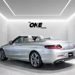 Mercedes-Benz C300 Convertible 2.0L Petrol 2019 Model Year Silver Color Exterior  - Thumbnail 3