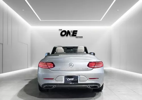 Mercedes-Benz C300 Convertible 2.0L Petrol 2019 Model Year Silver Color Exterior 