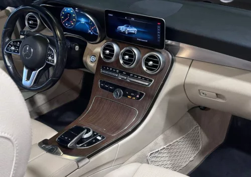 Mercedes-Benz C300 Convertible 2.0L Petrol 2019 Model Year Silver Color Exterior 