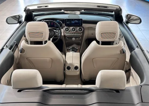 Mercedes-Benz C300 Convertible 2.0L Petrol 2019 Model Year Silver Color Exterior 