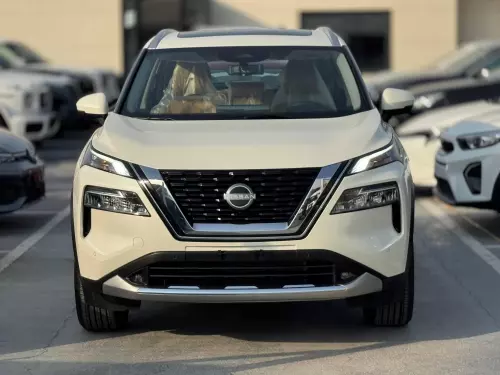 Nissan Xtrail SL 2.5L Petrol 4WD GCC Specs 2024 Model White Color Exterior