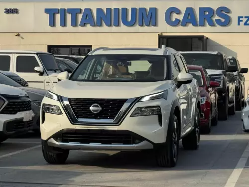 Nissan Xtrail SL 2.5L Petrol 4WD GCC Specs 2024 Model White Color Exterior