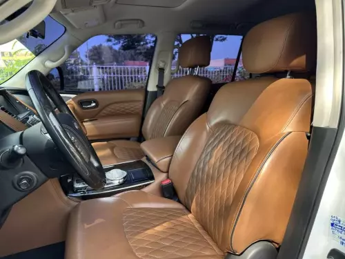 Infiniti QX80 Luxury 5.6L Petrol 2020 Model Year White Color Exterior 
