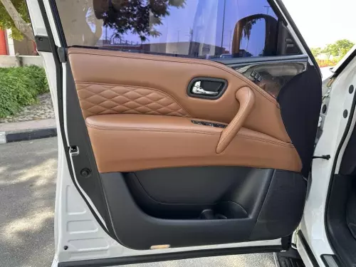 Infiniti QX80 Luxury 5.6L Petrol 2020 Model Year White Color Exterior 