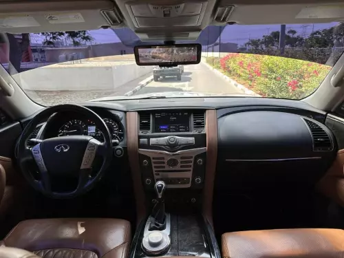 Infiniti QX80 Luxury 5.6L Petrol 2020 Model Year White Color Exterior 
