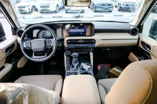 Toyota Prado Turbo 2.4L Petrol 2025 Model Year White Color Exterior 