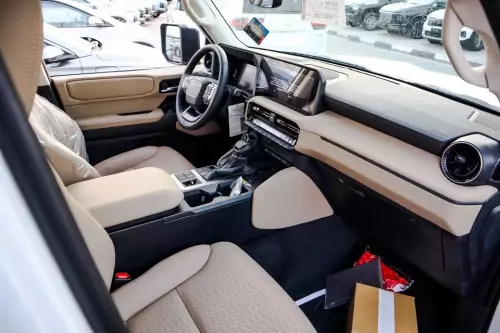 Toyota Prado Turbo 2.4L Petrol 2025 Model Year White Color Exterior 