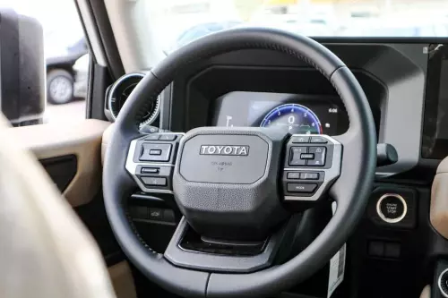 Toyota Prado Turbo 2.4L Petrol 2025 Model Year White Color Exterior 