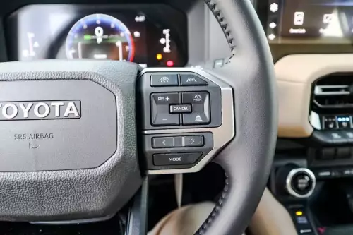Toyota Prado Turbo 2.4L Petrol 2025 Model Year White Color Exterior 