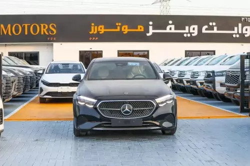 Mercedes-Benz E 200 2.0L Turbocharged 2025 Model Year Black Color Exterior 