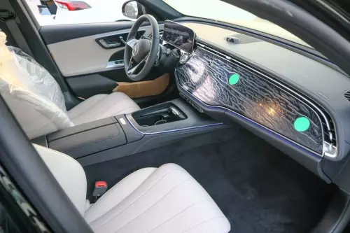 Mercedes-Benz E 200 2.0L Turbocharged 2025 Model Year Black Color Exterior 