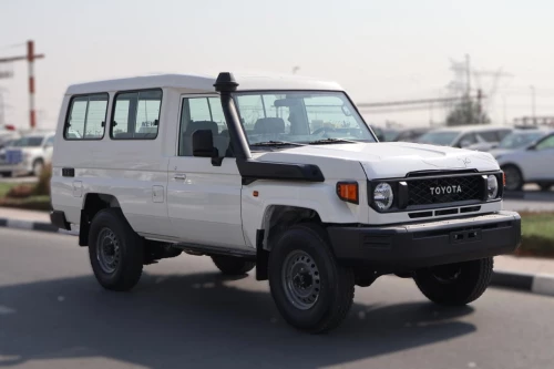 Toyota Land Cruiser LC78 2025 Model Year 4.0L AT White Color Exterior