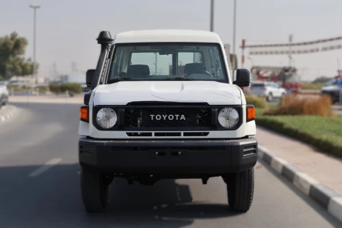 Toyota Land Cruiser LC78 2025 Model Year 4.0L AT White Color Exterior