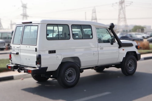 Toyota Land Cruiser LC78 2025 Model Year 4.0L AT White Color Exterior