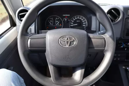 Toyota Land Cruiser LC78 2025 Model Year 4.0L AT White Color Exterior