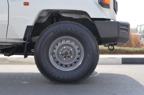 Toyota Land Cruiser LC78 2025 Model Year 4.0L AT White Color Exterior