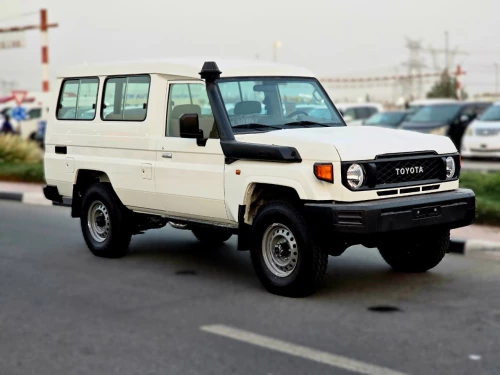 Toyota Land Cruiser LC78 2.8L MT 2025 Model Year White Color