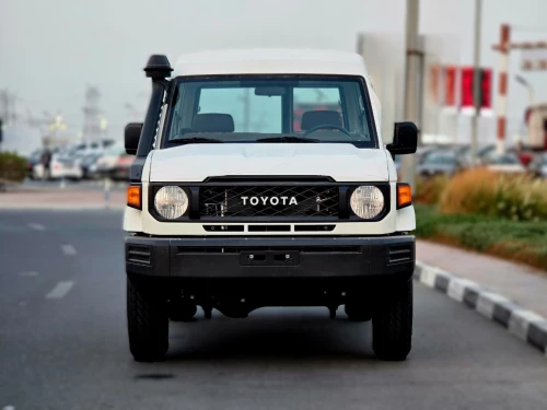 Toyota Land Cruiser LC78 2.8L MT 2025 Model Year White Color