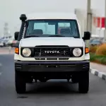 Toyota Land Cruiser LC78 2.8L MT 2025 Model Year White Color - Thumbnail 2