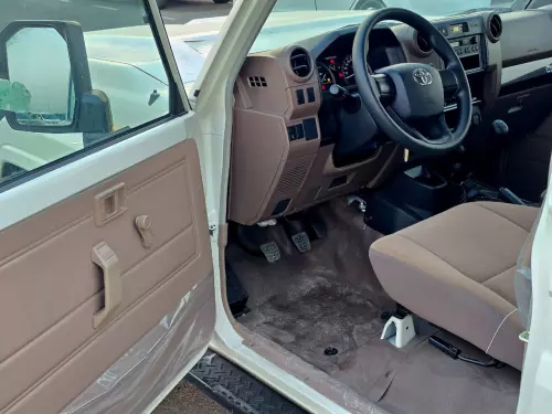 Toyota Land Cruiser LC78 2.8L MT 2025 Model Year White Color