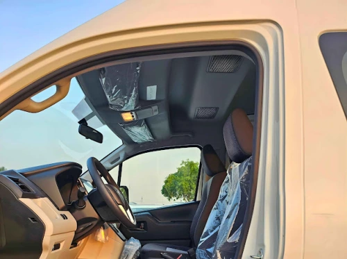 Toyota Hiace Highroof 13 Seater 3.5L Petrol 2026 Model Year White Color Exterior 