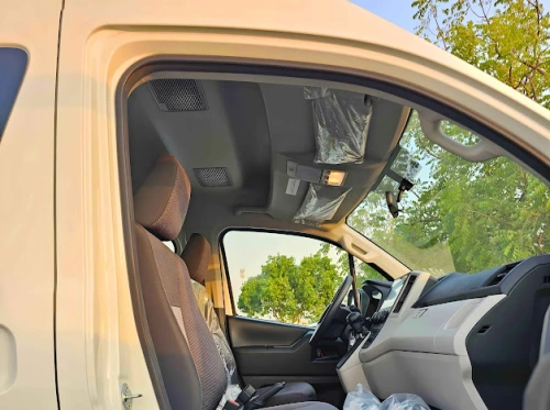 Toyota Hiace Highroof 13 Seater 3.5L Petrol 2026 Model Year White Color Exterior 