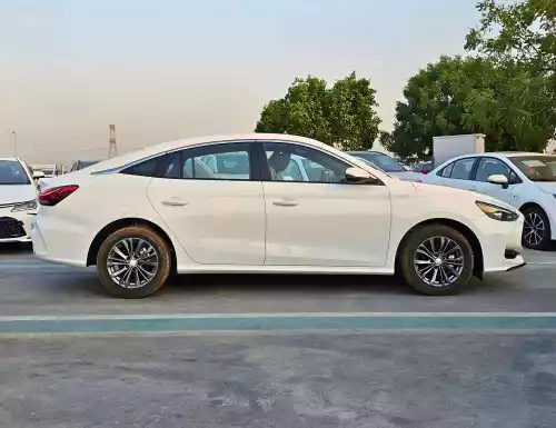 MG 5 First Edition 1.5L Petrol V4 2025 Model Year White Color Exterior
