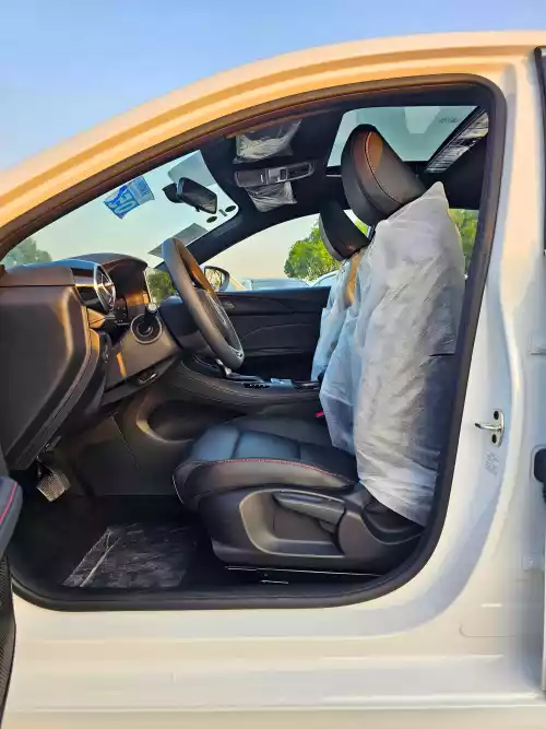 MG 5 First Edition 1.5L Petrol V4 2025 Model Year White Color Exterior