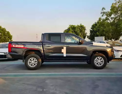 Mitsubishi L200 GLX 2.4L Petrol 2025 Model Year Grey Color Exterior 