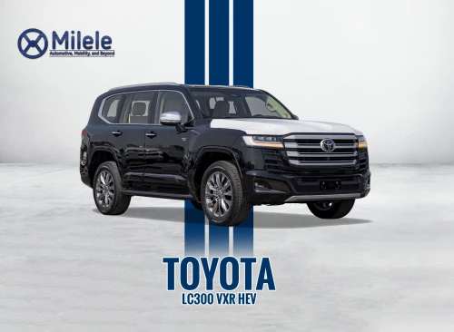 TOYOTA LAND CRUISER 300 VXR HEV 3.5L 2025 MODEL YEAR BLACK COLOR