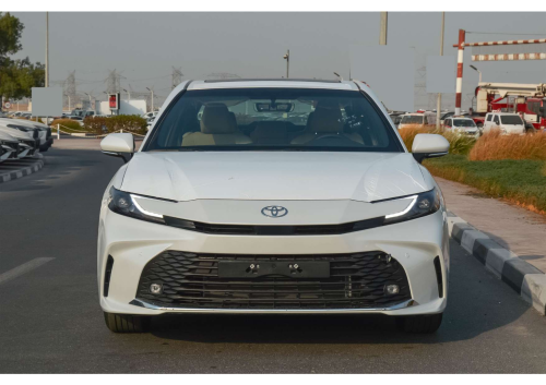 Toyota Camry Hybrid 2.5L 2025 Model Year White Color Exterior 