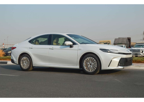 Toyota Camry Hybrid 2.5L 2025 Model Year White Color Exterior 