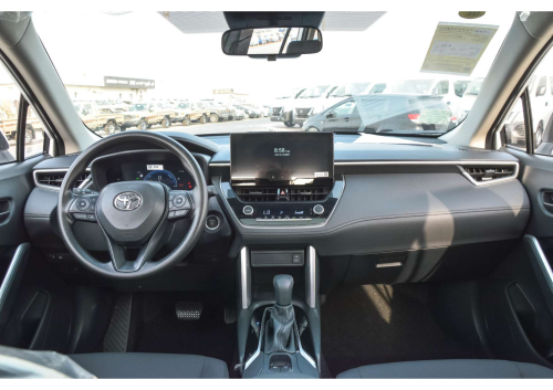 Toyota Corolla Cross hybrid 2.0L 2025 Model Year White Color Exterior