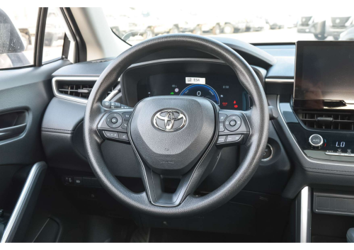 Toyota Corolla Cross hybrid 2.0L 2025 Model Year White Color Exterior