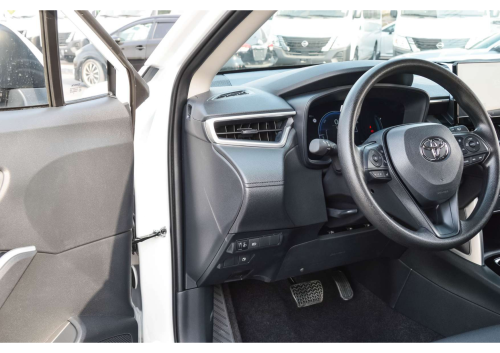 Toyota Corolla Cross hybrid 2.0L 2025 Model Year White Color Exterior