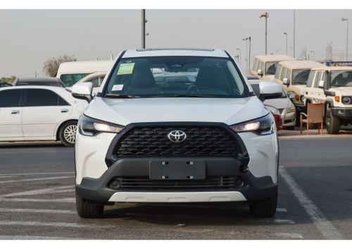 Toyota Corolla Cross hybrid 2.0L 2025 Model Year White Color Exterior