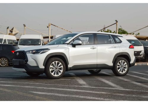 Toyota Corolla Cross hybrid 2.0L 2025 Model Year White Color Exterior