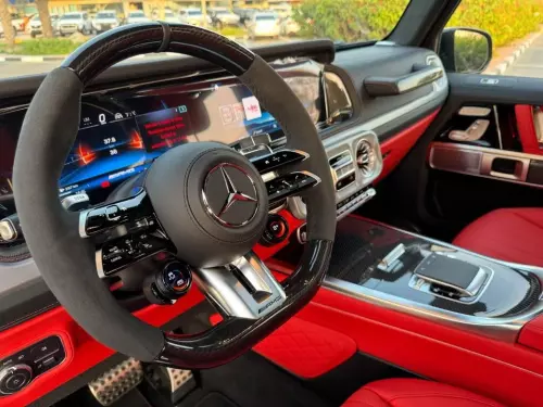 Mercedes-Benz G 63 AMG 4.0L Petrol 2023 Model Year Black Color Exterior
