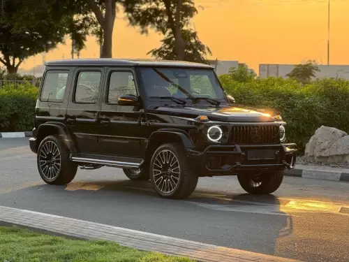 Mercedes-Benz G 63 AMG 4.0L Petrol 2023 Model Year Black Color Exterior