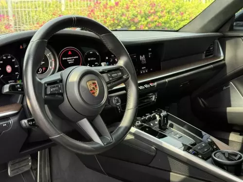 Porsche 911 Turbo S 3.8L 2024 Model Year Black Color Exterior