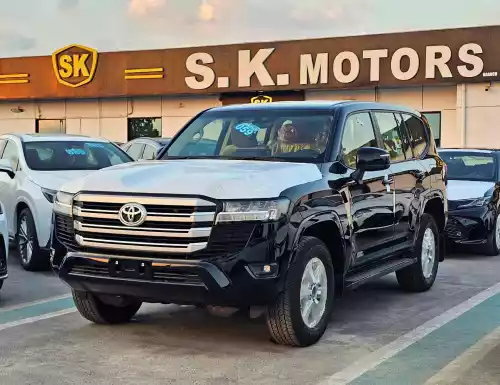 Toyota Land Cruiser GX.R 3.5L Petrol 2025 Model Year Black Color Exterior