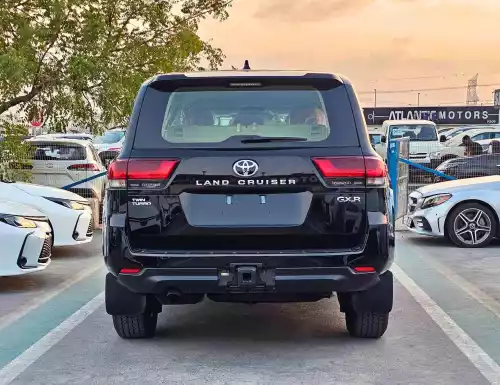 Toyota Land Cruiser GX.R 3.5L Petrol 2025 Model Year Black Color Exterior