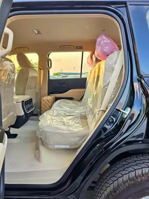 Toyota Land Cruiser GX.R 3.5L Petrol 2025 Model Year Black Color Exterior