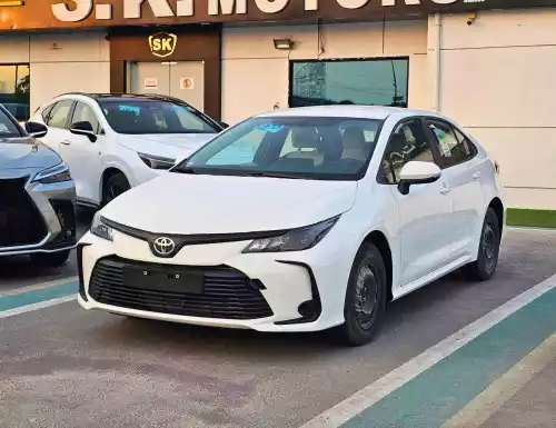 Toyota Corolla XLI 1.6L Petrol 2025 Model Year White Color Exterior