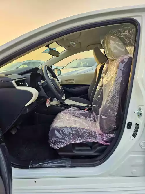 Toyota Corolla XLI 1.6L Petrol 2025 Model Year White Color Exterior