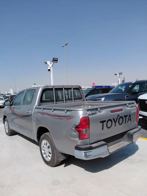 Toyota Hilux 2.4L Diesel 2023 Model Year Silver Color Exterior 