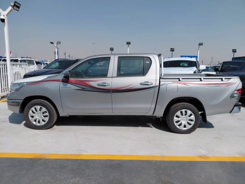 Toyota Hilux 2.4L Diesel 2023 Model Year Silver Color Exterior 