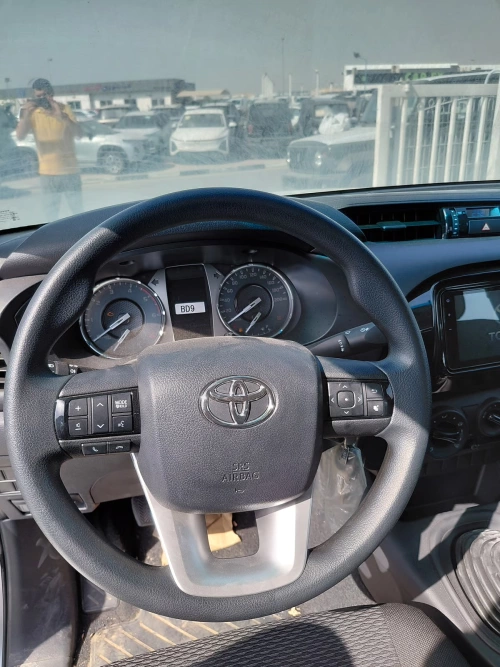 Toyota Hilux 2.4L Diesel 2023 Model Year Silver Color Exterior 