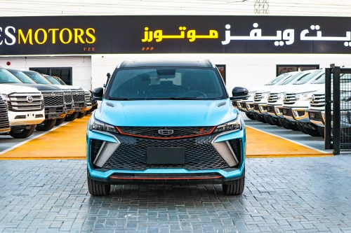 Gelly Coolray 1.5L Petrol 2025 Model Year Blue Color Exterior